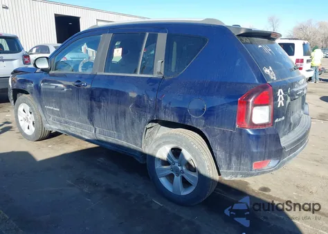 2016 Jeep Compass Sport из США, поврежденный, VIN 1C4NJDBB0GD637868